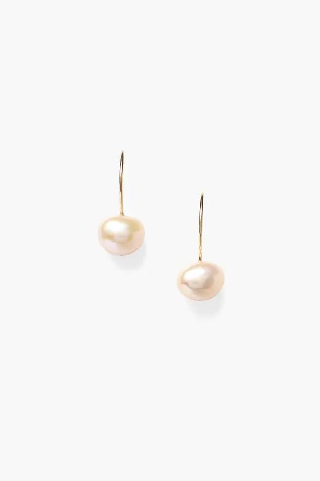 14k Petite Keshi Pearl Earrings Women Chan Luu Earrings