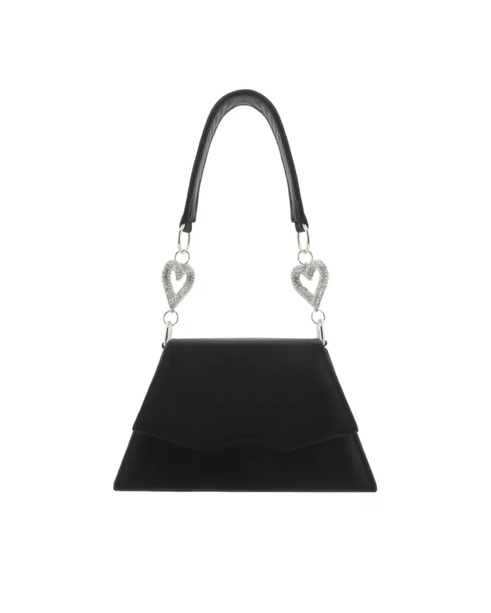 Accessories Billini Bags ADDISON HANDLE BAG BLACK SATIN
