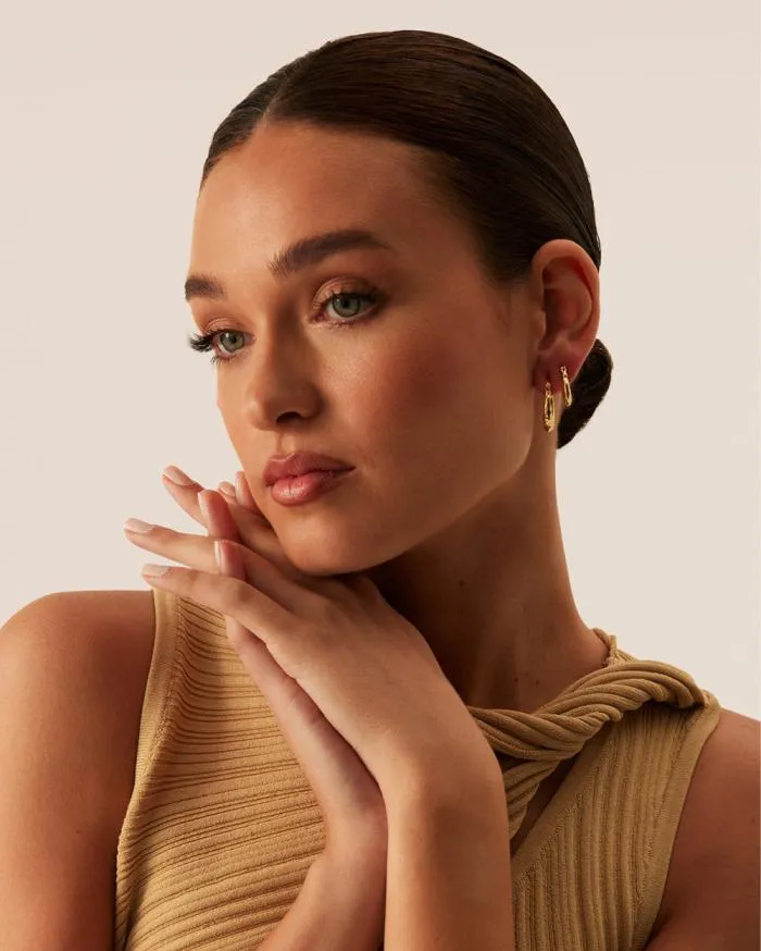 Accessories Billini Jewellery ADA EARRING 3 PACK GOLD PLATED 18K