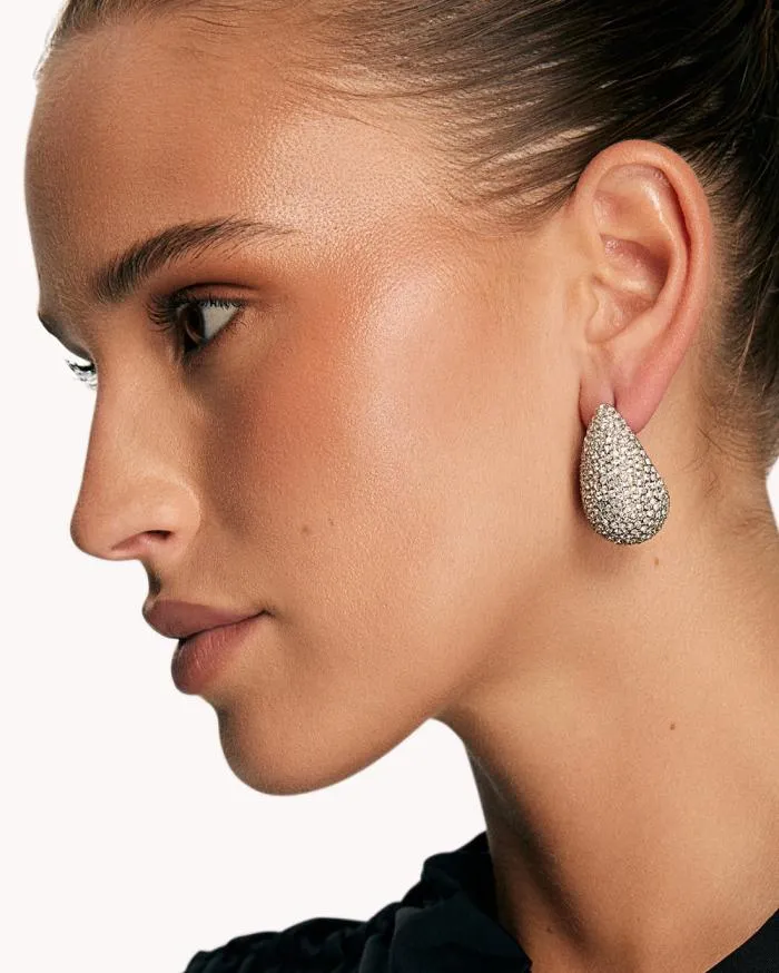 Accessories Billini Jewellery GINA EARRING SILVER DIAMANTE
