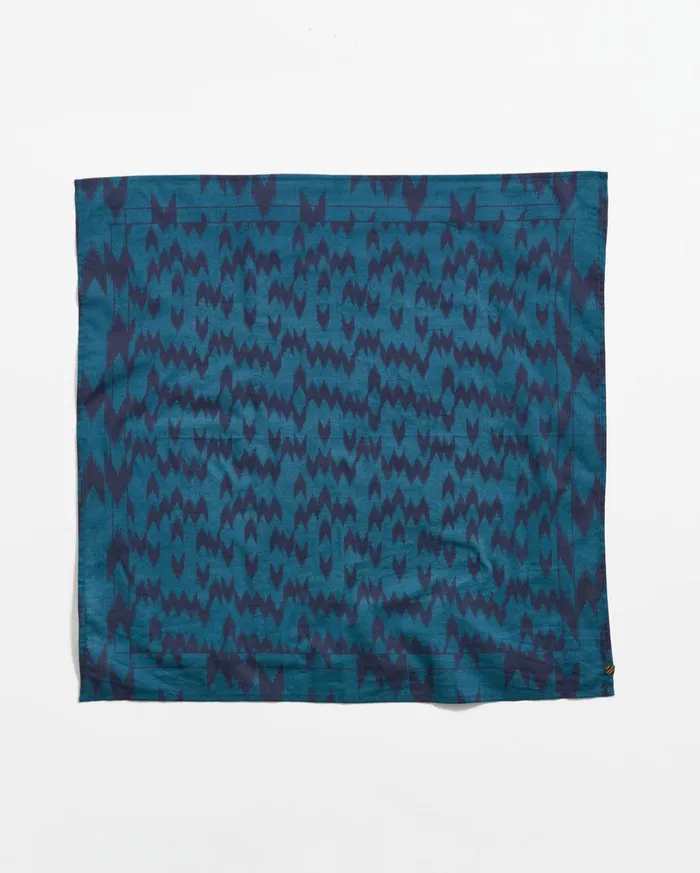 Accessories Men Billy Reid Barn Quilt Bandana Blue