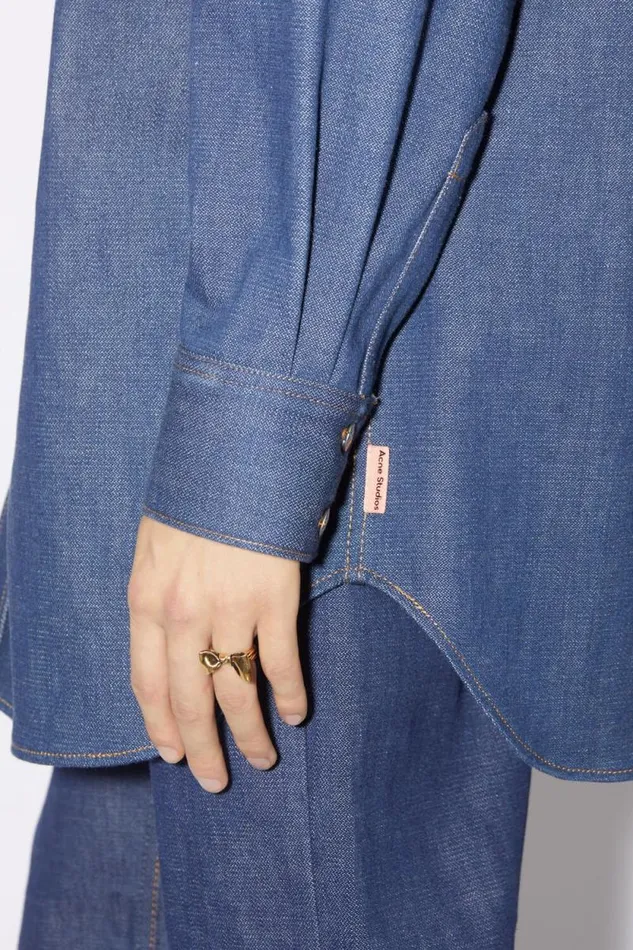 Acne Studios Bow Ring Antique Gold Women Jewellery Acne Studios Bow Ring Antique Gold Women Jewellery