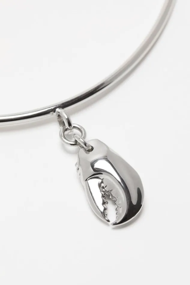 Acne Studios Charm Necklace Silver Women Jewellery Acne Studios Charm Necklace Silver Women Jewellery