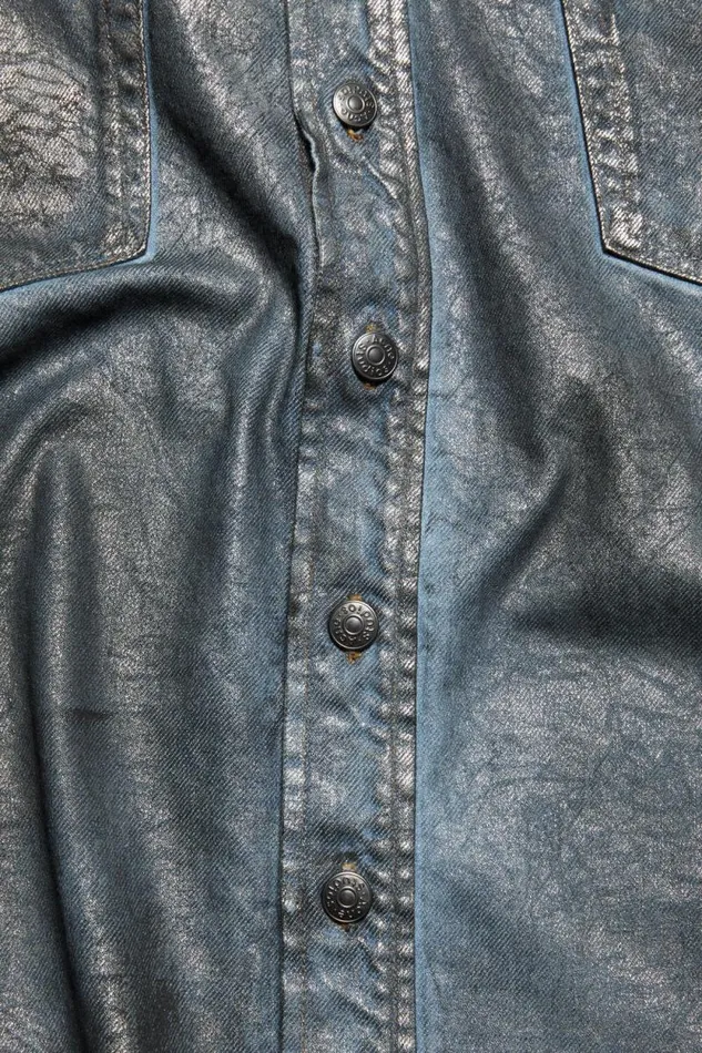 Acne Studios Denim Shirt 8211 Relaxed Fit Silverblue Men Shirts Acne Studios Denim Shirt 8211 Relaxed Fit Silverblue Men Shirts