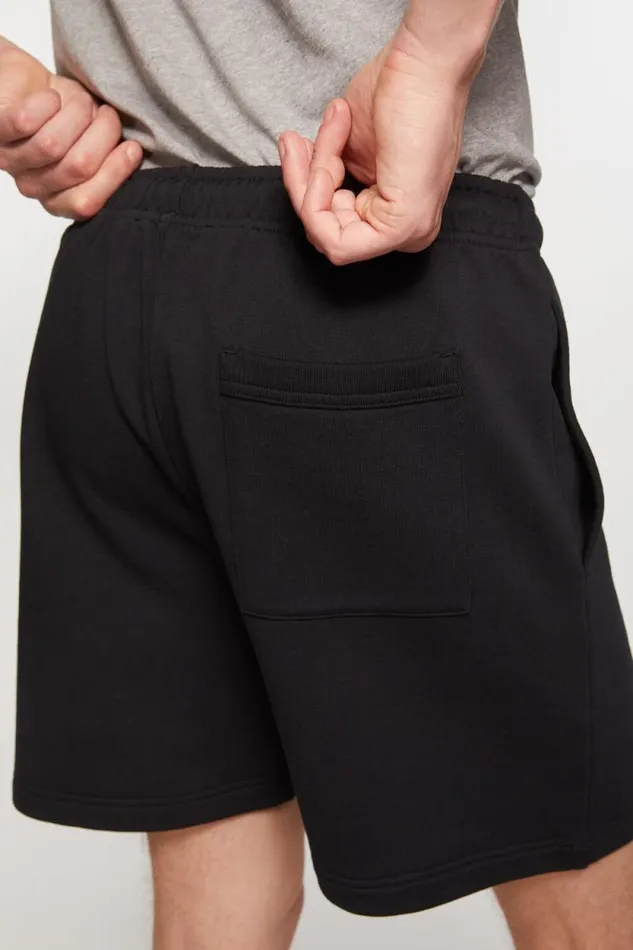 Acne Studios Fleece Shorts Black Women Shorts Acne Studios Fleece Shorts Black Women Shorts