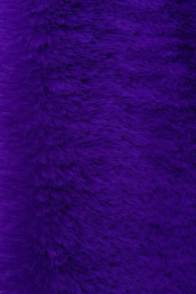 Acne Studios Furry Scarf Purple Men Scarves