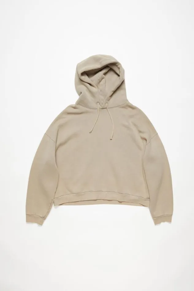 Acne Studios Hooded Sweater Concrete Grey Women Sweatshirts Acne Studios Hooded Sweater Concrete Grey Women Sweatshirts