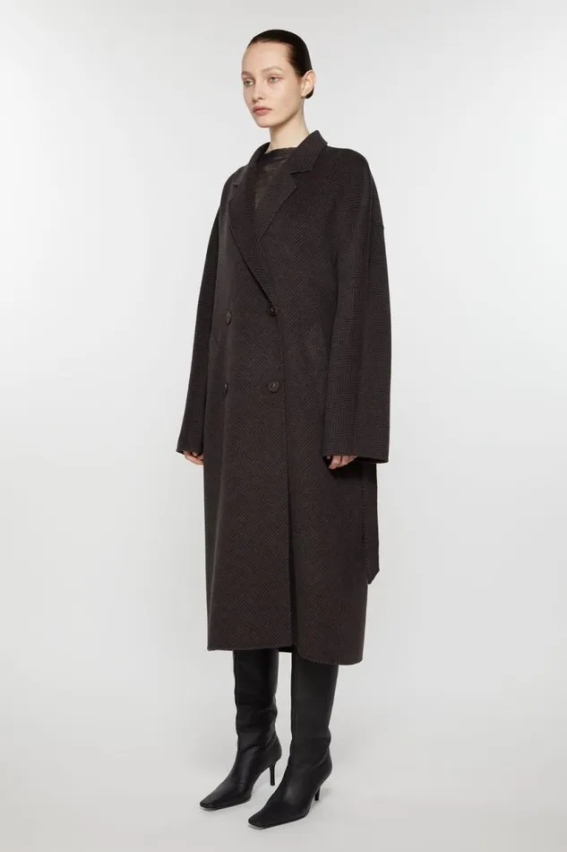 Acne Studios Leather Boots Black Women Shoes