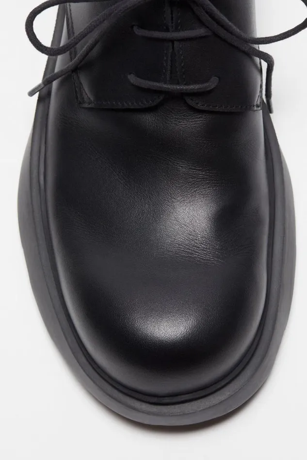 Acne Studios Leather Laceup Shoes Black Men Shoes Acne Studios Leather Laceup Shoes Black Men Shoes