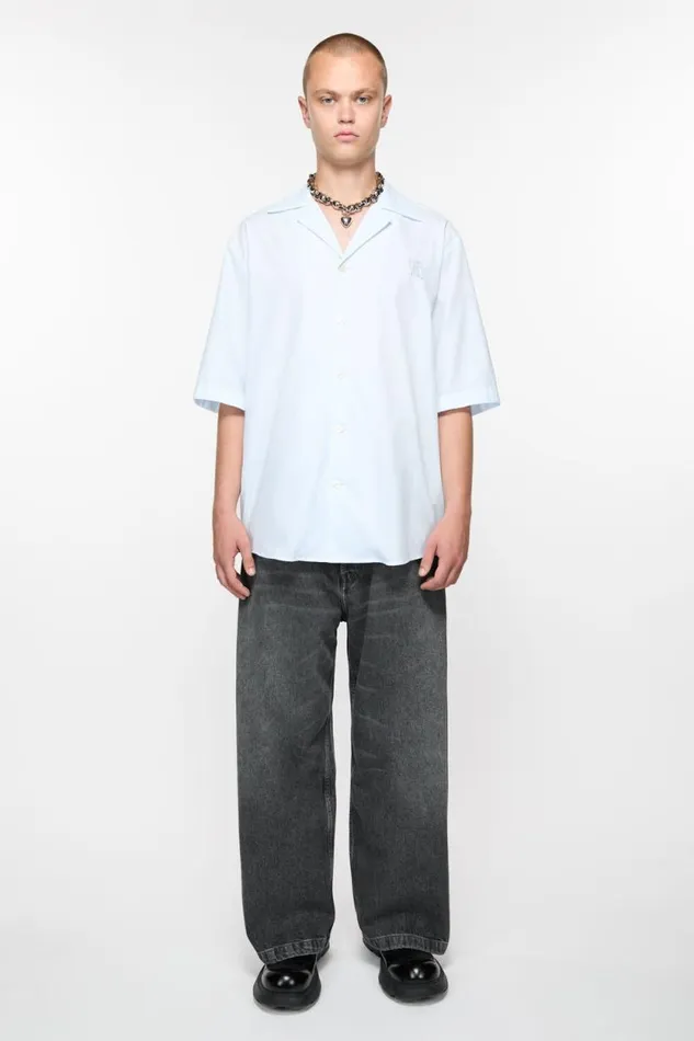 Acne Studios Loose Fit Jeans 8211 1989 Black Men Jeans