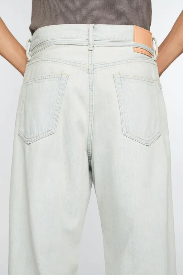 Acne Studios Loose Fit Jeans 8211 1991 Toj Light Blue Men Jeans