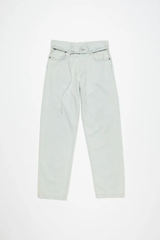 Acne Studios Loose Fit Jeans 8211 1991 Toj Light Blue Men Jeans