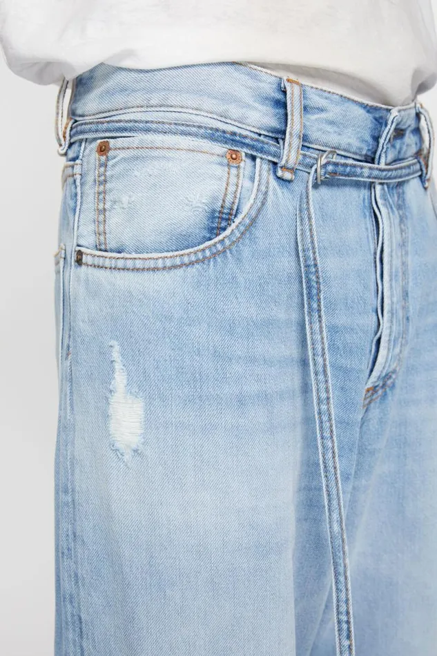 Acne Studios Loose Fit Jeans 8211 1991 Toj Light Blue Women Jeans