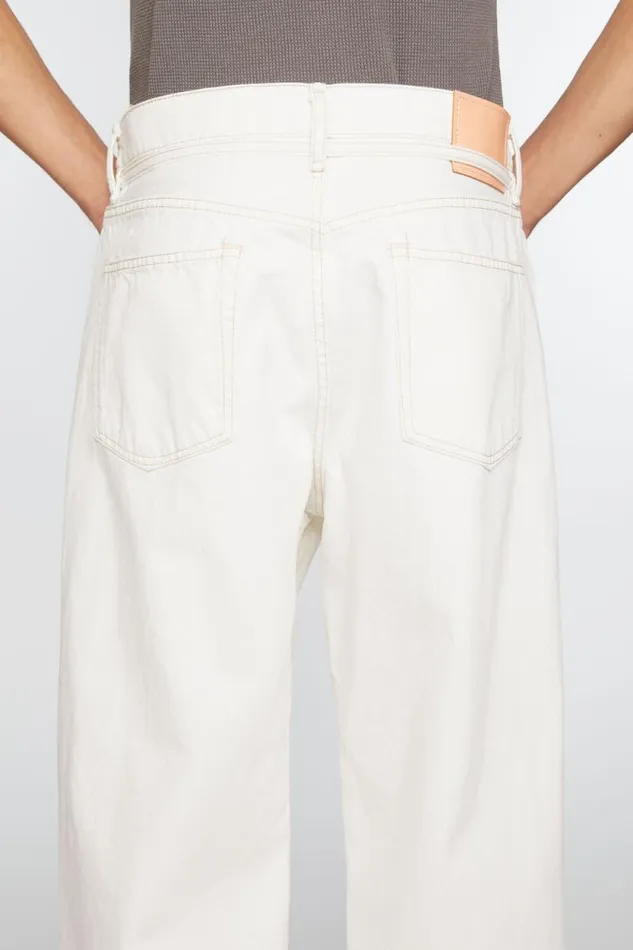 Acne Studios Loose Fit Jeans 8211 1991 Toj Off White Men Jeans Acne Studios Loose Fit Jeans 8211 1991 Toj Off White Men Jeans