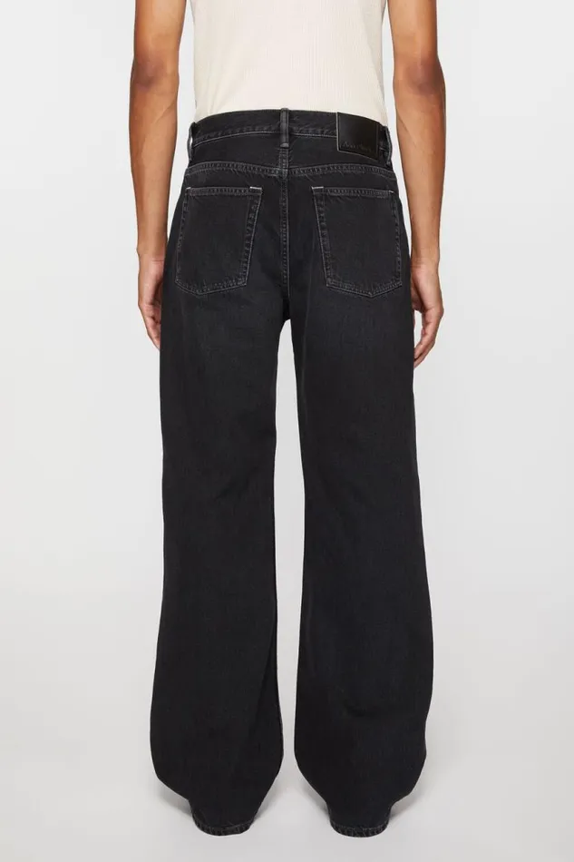 Acne Studios Loose Fit Jeans 8211 2021M Black Men Jeans Acne Studios Loose Fit Jeans 8211 2021M Black Men Jeans