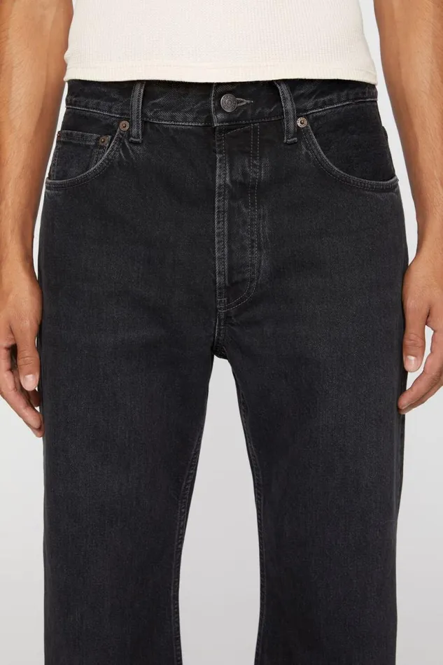 Acne Studios Loose Fit Jeans 8211 2021M Black Men Jeans Acne Studios Loose Fit Jeans 8211 2021M Black Men Jeans