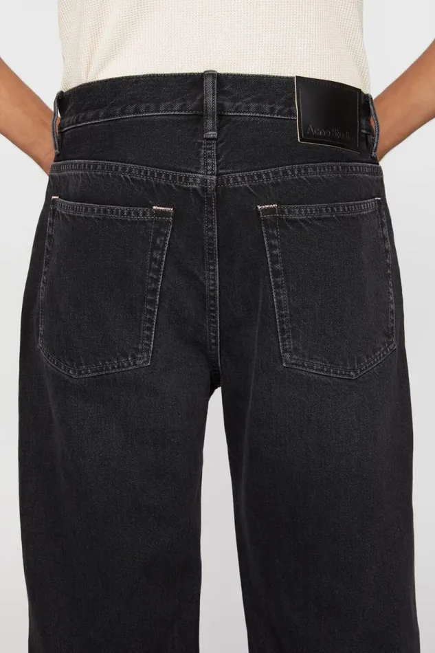Acne Studios Loose Fit Jeans 8211 2021M Black Men Jeans Acne Studios Loose Fit Jeans 8211 2021M Black Men Jeans