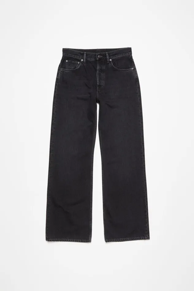 Acne Studios Loose Fit Jeans 8211 2021M Black Men Jeans Acne Studios Loose Fit Jeans 8211 2021M Black Men Jeans