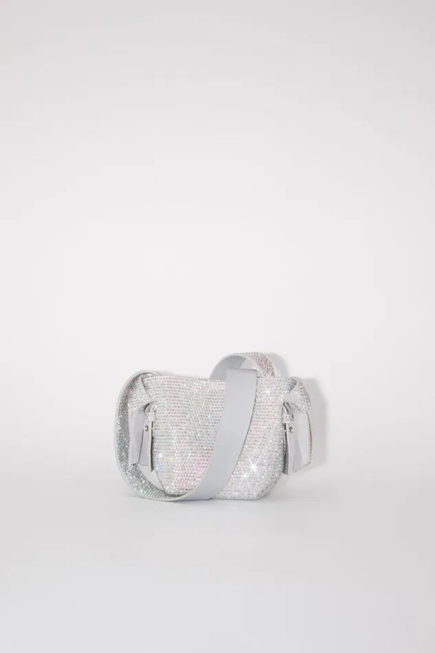 Acne Studios Musubi Micro Shoulder Bag Grey Men Bags