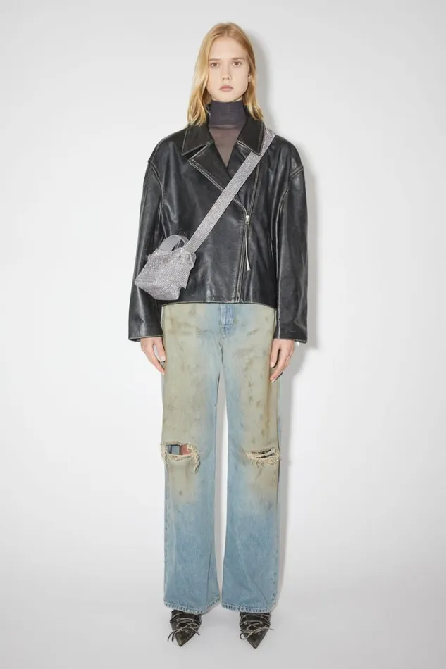 Acne Studios Musubi Micro Shoulder Bag Grey Men Bags Acne Studios Musubi Micro Shoulder Bag Grey Men Bags
