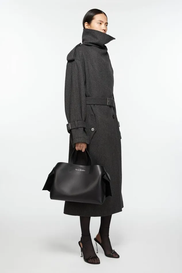 Acne Studios Musubi Midi Tote Black Women Bags