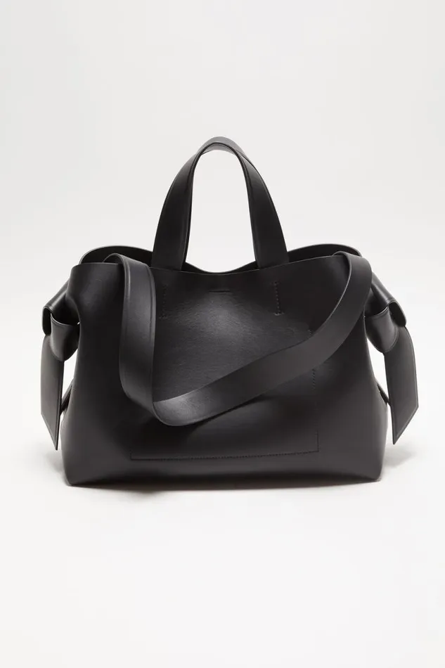 Acne Studios Musubi Midi Tote Black Women Bags