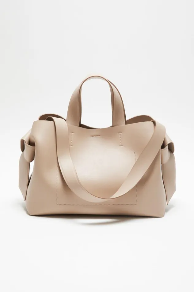 Acne Studios Musubi Midi Tote Taupe Beige Men Bags
