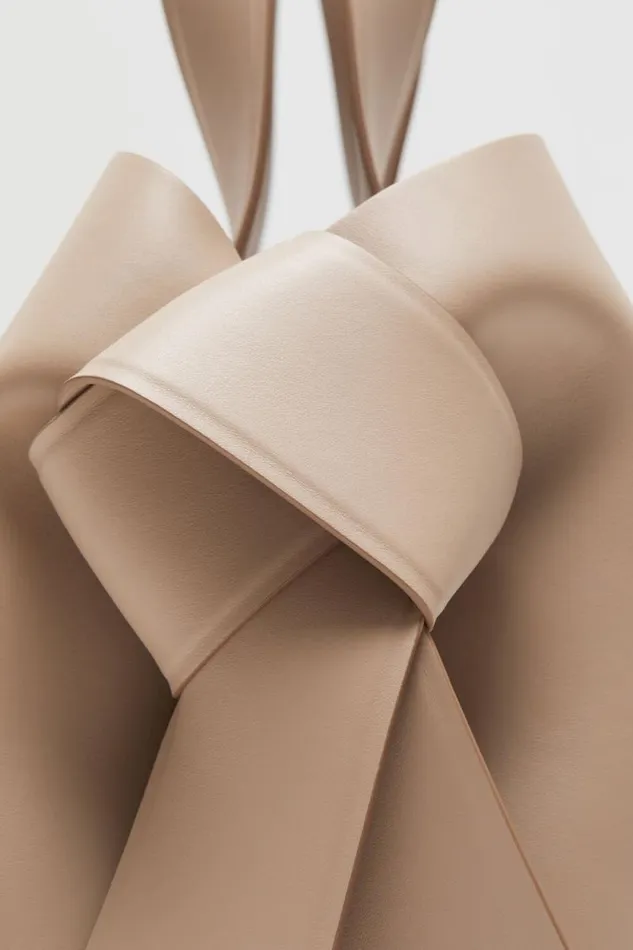 Acne Studios Musubi Midi Tote Taupe Beige Men Bags