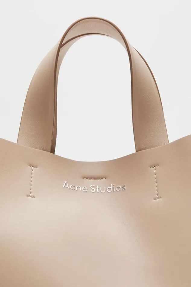 Acne Studios Musubi Midi Tote Taupe Beige Men Bags