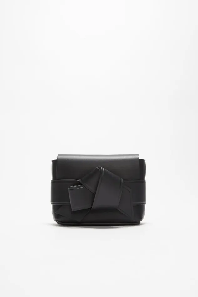 Acne Studios Musubi Mini Crossbody Bag Black Women Bags