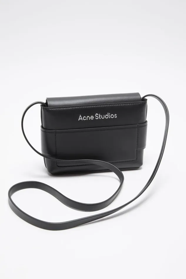 Acne Studios Musubi Mini Crossbody Bag Black Women Bags Acne Studios Musubi Mini Crossbody Bag Black Women Bags