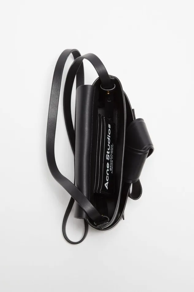 Acne Studios Musubi Mini Crossbody Bag Black Women Bags Acne Studios Musubi Mini Crossbody Bag Black Women Bags