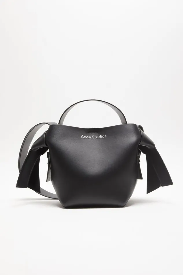 Acne Studios Musubi Mini Shoulder Bag Black Men Bags