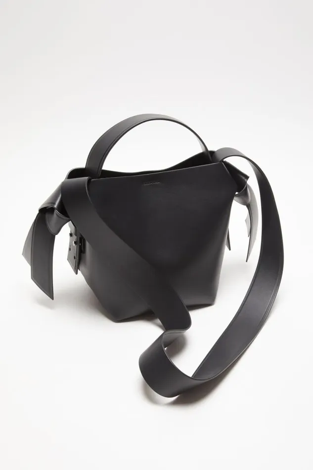 Acne Studios Musubi Mini Shoulder Bag Black Men Bags