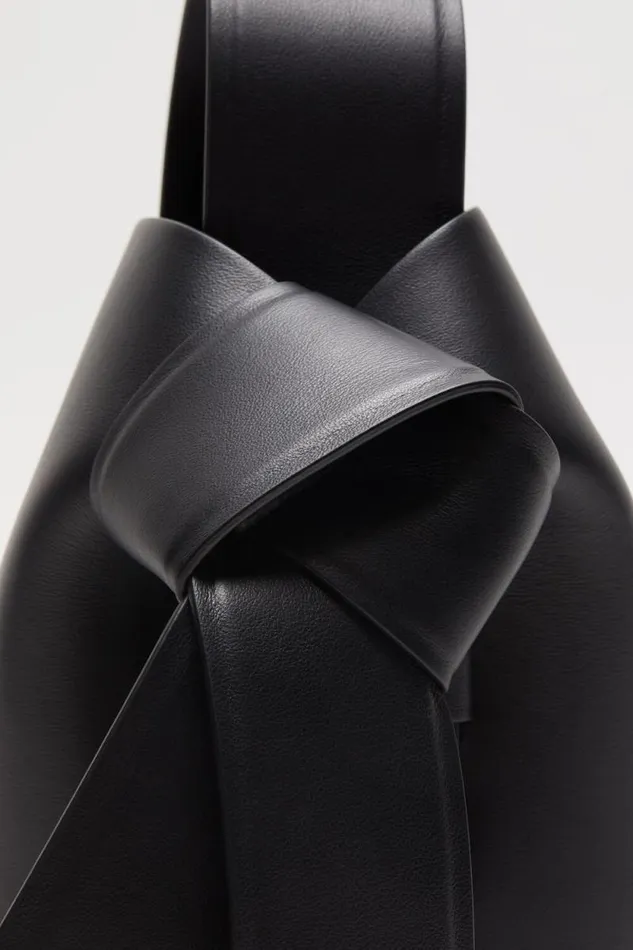 Acne Studios Musubi Mini Shoulder Bag Black Men Bags
