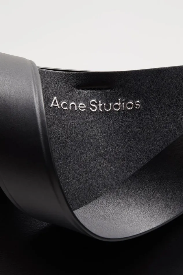 Acne Studios Musubi Mini Shoulder Bag Black Men Bags