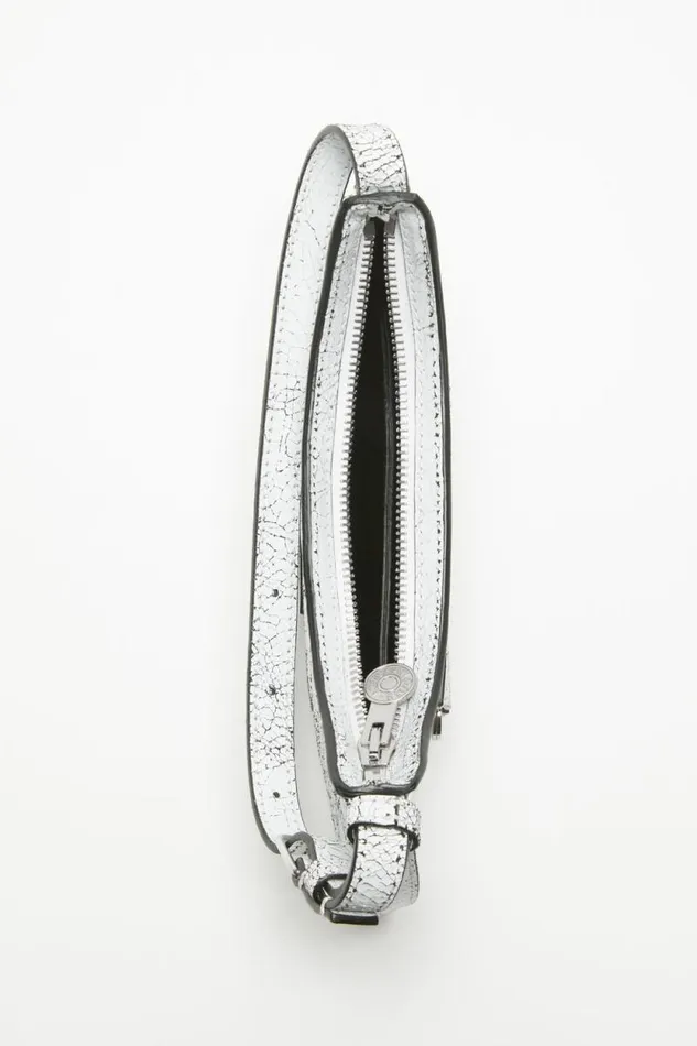 Acne Studios Platt Micro Shoulder Bag White Women Bags Acne Studios Platt Micro Shoulder Bag White Women Bags