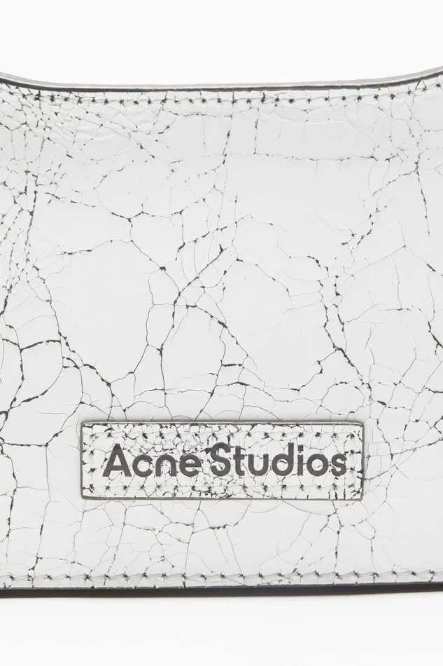Acne Studios Platt Micro Shoulder Bag White Women Bags Acne Studios Platt Micro Shoulder Bag White Women Bags