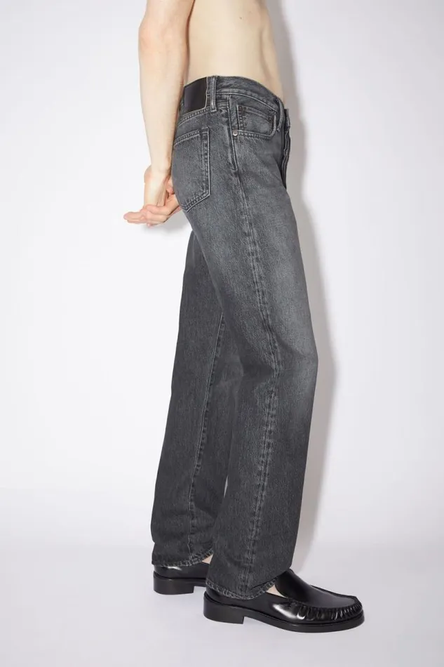 Acne Studios Regular Fit Jeans 1996 Black Men Jeans Acne Studios Regular Fit Jeans 1996 Black Men Jeans