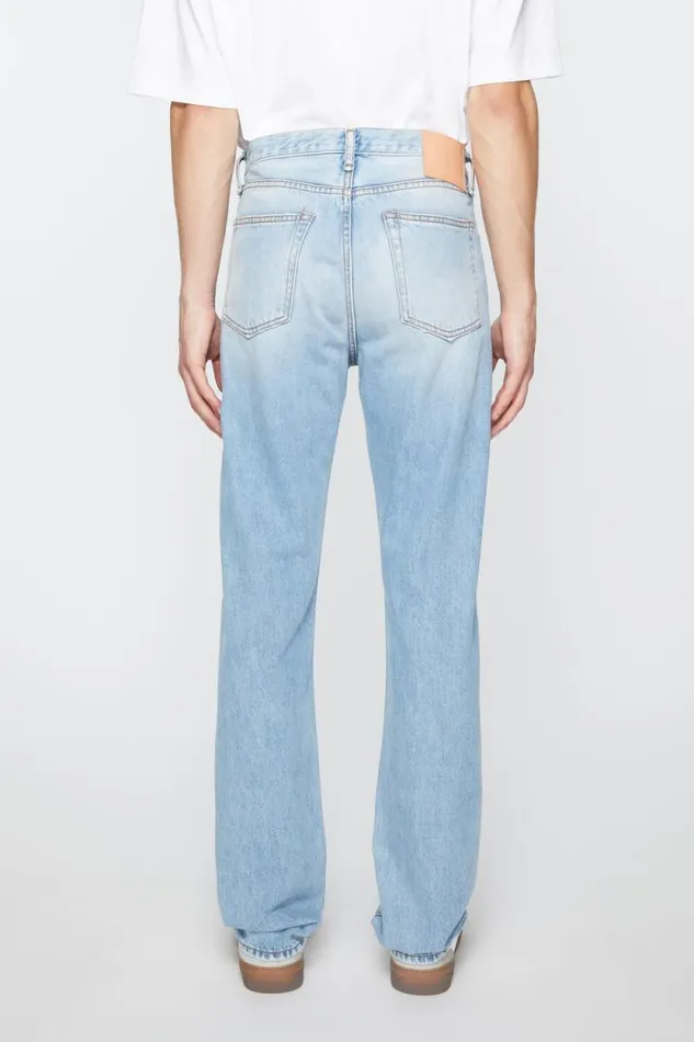 Acne Studios Regular Fit Jeans 1996 Light Blue Men Jeans
