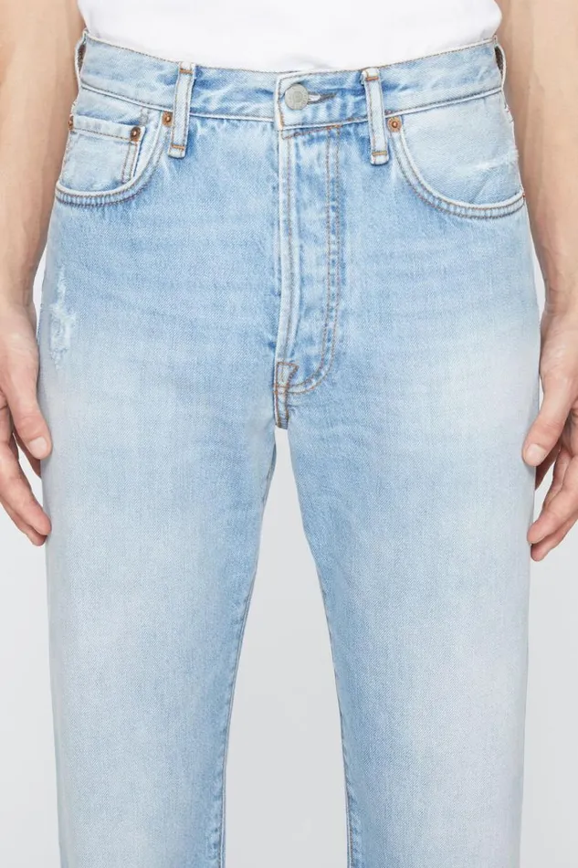 Acne Studios Regular Fit Jeans 1996 Light Blue Men Jeans