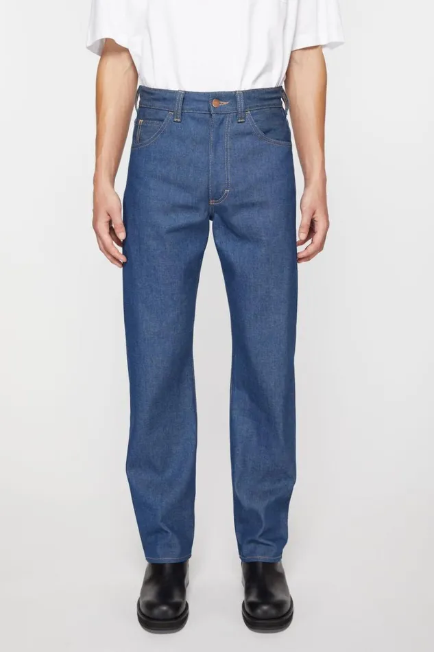 Acne Studios Regular Fit Jeans 8211 1950 Pale Indigo Men Jeans