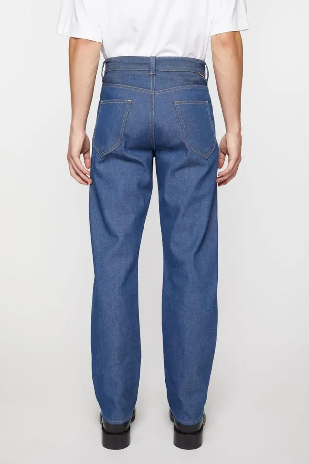 Acne Studios Regular Fit Jeans 8211 1950 Pale Indigo Men Jeans Acne Studios Regular Fit Jeans 8211 1950 Pale Indigo Men Jeans