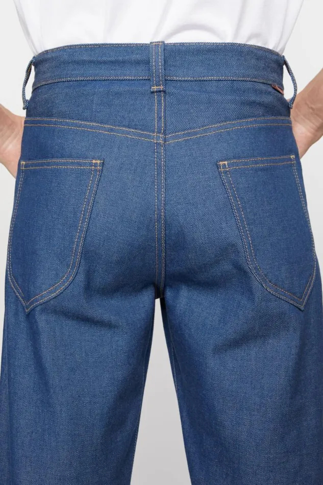 Acne Studios Regular Fit Jeans 8211 1950 Pale Indigo Men Jeans Acne Studios Regular Fit Jeans 8211 1950 Pale Indigo Men Jeans