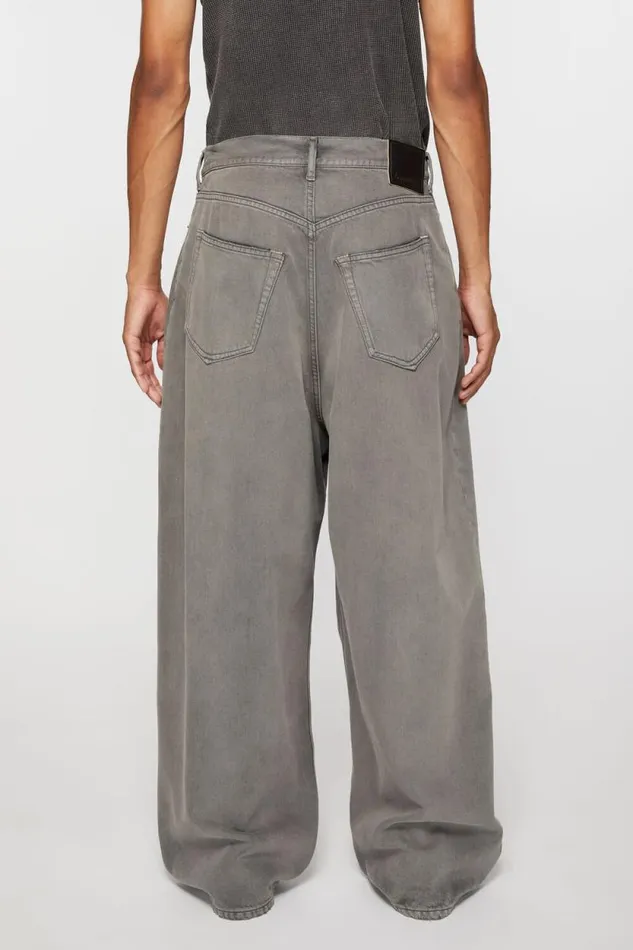 Acne Studios Super Baggy Fit Jeans 8211 2023M Anthracite Grey Men Jeans Acne Studios Super Baggy Fit Jeans 8211 2023M Anthracite Grey Men Jeans