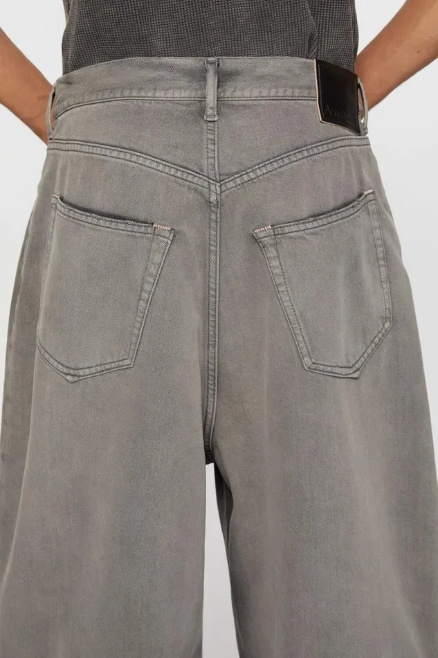 Acne Studios Super Baggy Fit Jeans 8211 2023M Anthracite Grey Men Jeans Acne Studios Super Baggy Fit Jeans 8211 2023M Anthracite Grey Men Jeans