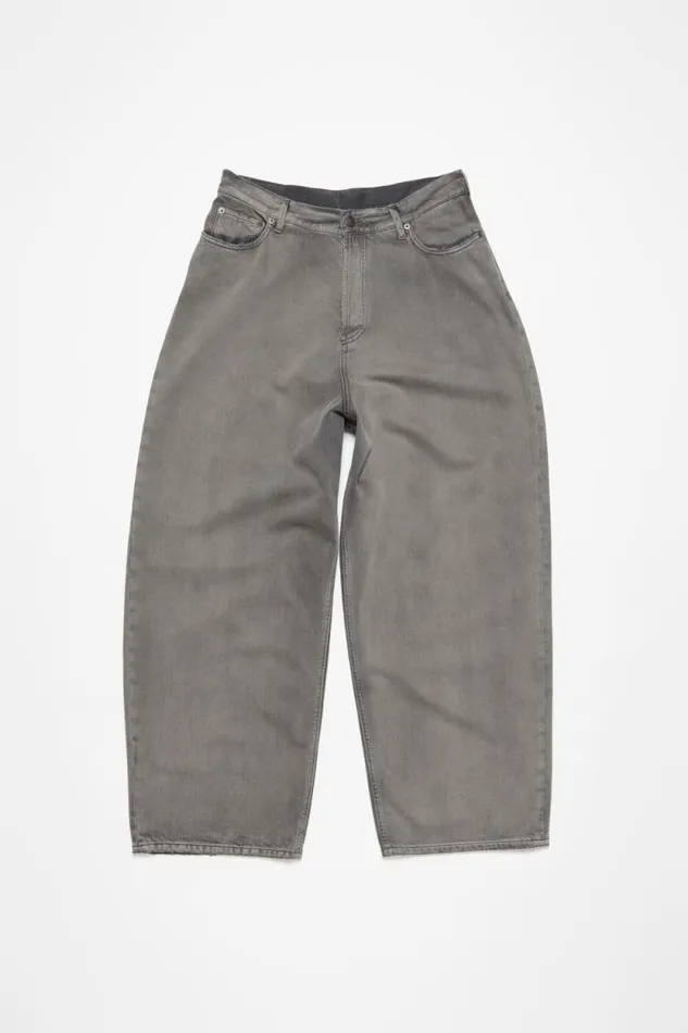 Acne Studios Super Baggy Fit Jeans 8211 2023M Anthracite Grey Men Jeans Acne Studios Super Baggy Fit Jeans 8211 2023M Anthracite Grey Men Jeans