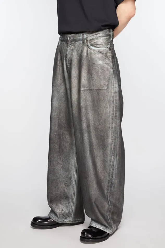Acne Studios Super Baggy Fit Jeans 8211 2023M Silverblue Women Jeans Acne Studios Super Baggy Fit Jeans 8211 2023M Silverblue Women Jeans