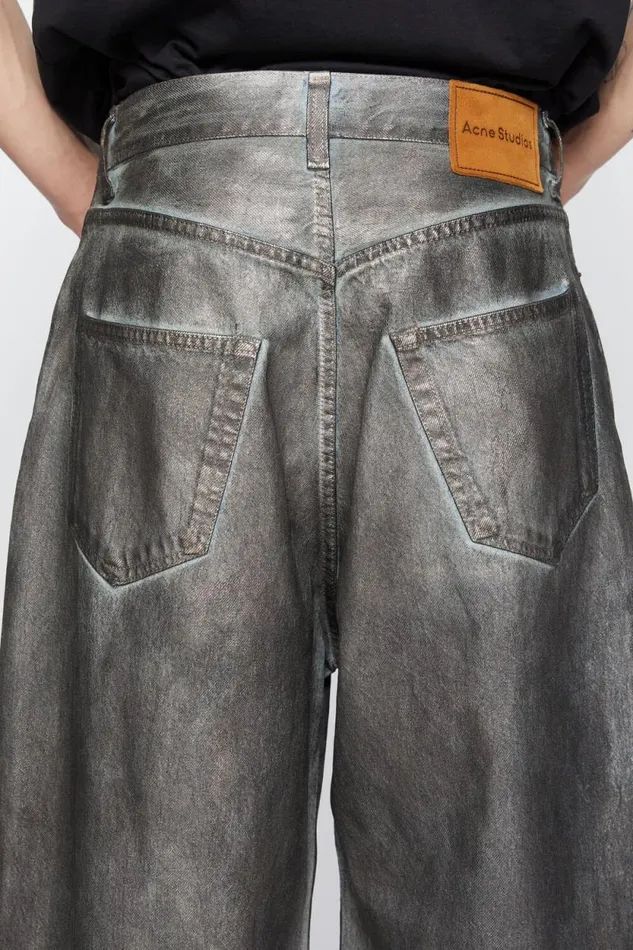 Acne Studios Super Baggy Fit Jeans 8211 2023M Silverblue Women Jeans Acne Studios Super Baggy Fit Jeans 8211 2023M Silverblue Women Jeans