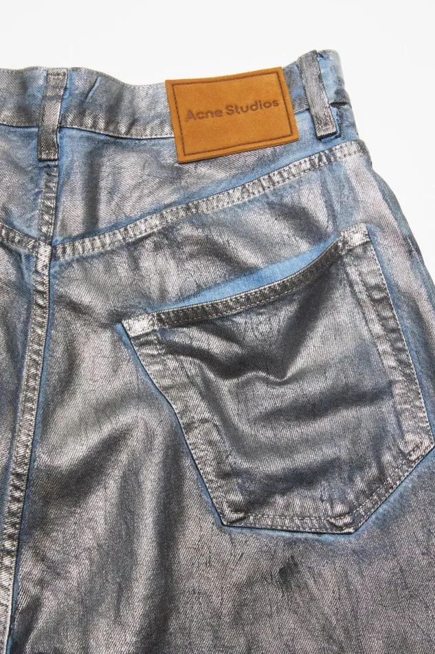 Acne Studios Super Baggy Fit Jeans 8211 2023M Silverblue Women Jeans Acne Studios Super Baggy Fit Jeans 8211 2023M Silverblue Women Jeans